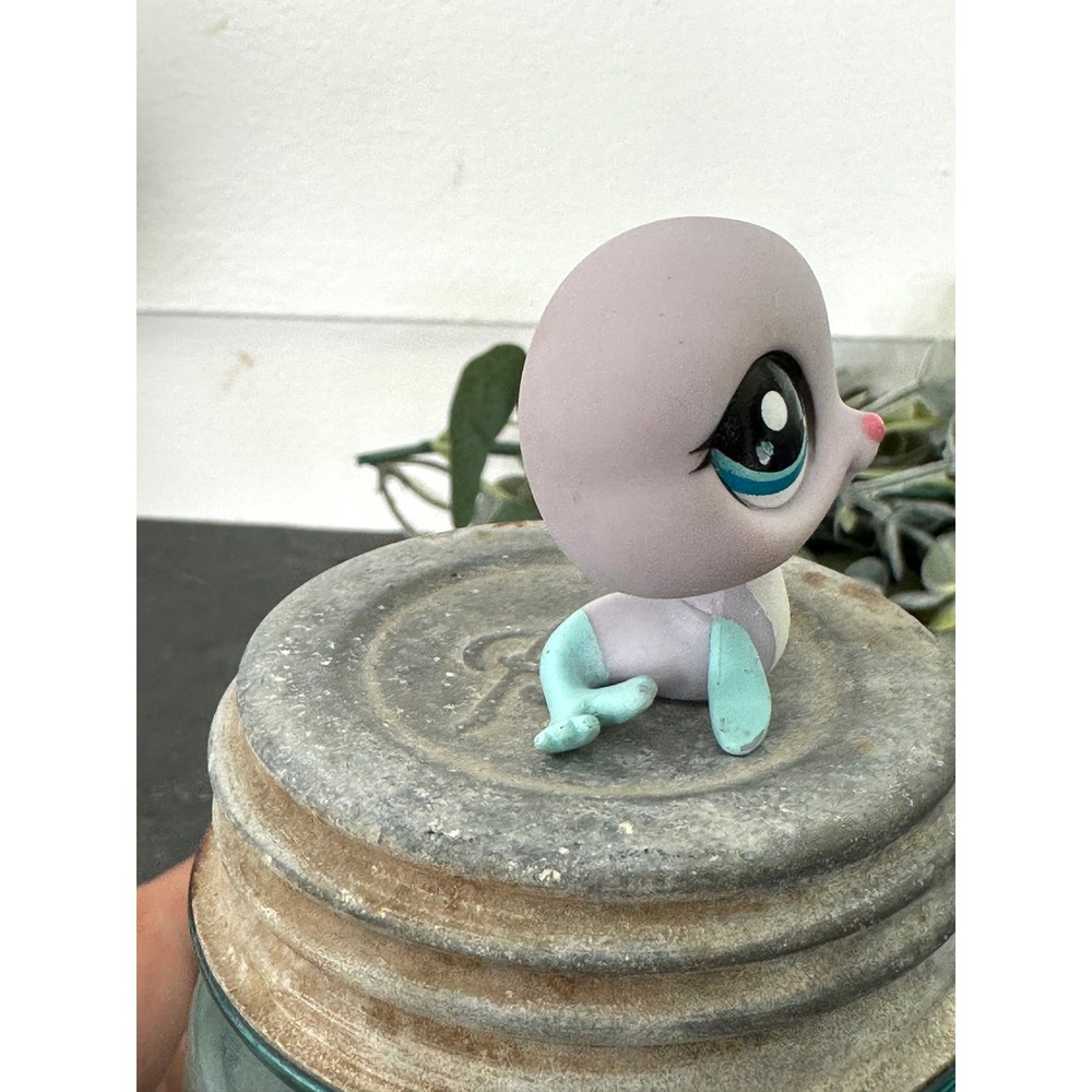 Littlest Pet Shop #1445 lilac seal Hasbro authentic lps 2007 purple - Picture 6 of 6